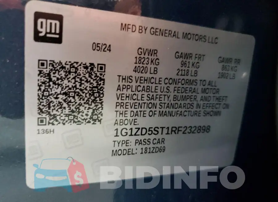 1G1ZD5ST1RF232898 Photo# 13