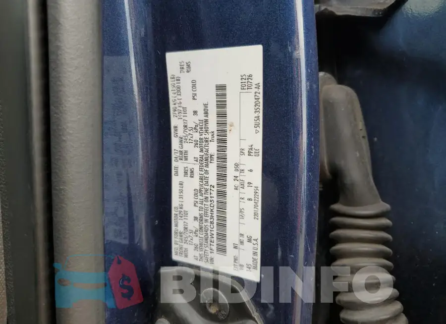 1FTEW1C83HKD51772 Photo# 12