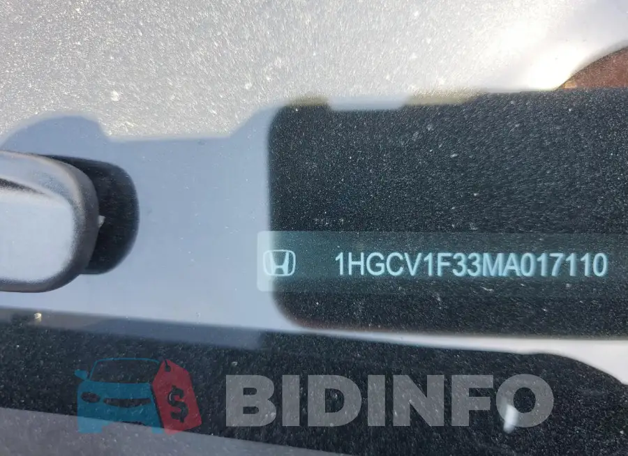 1HGCV1F33MA017110 Photo# 12
