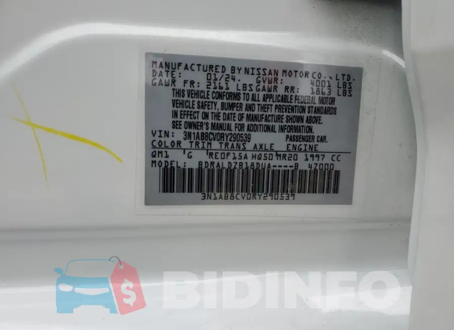 3N1AB8CV0RY290539 Photo# 13