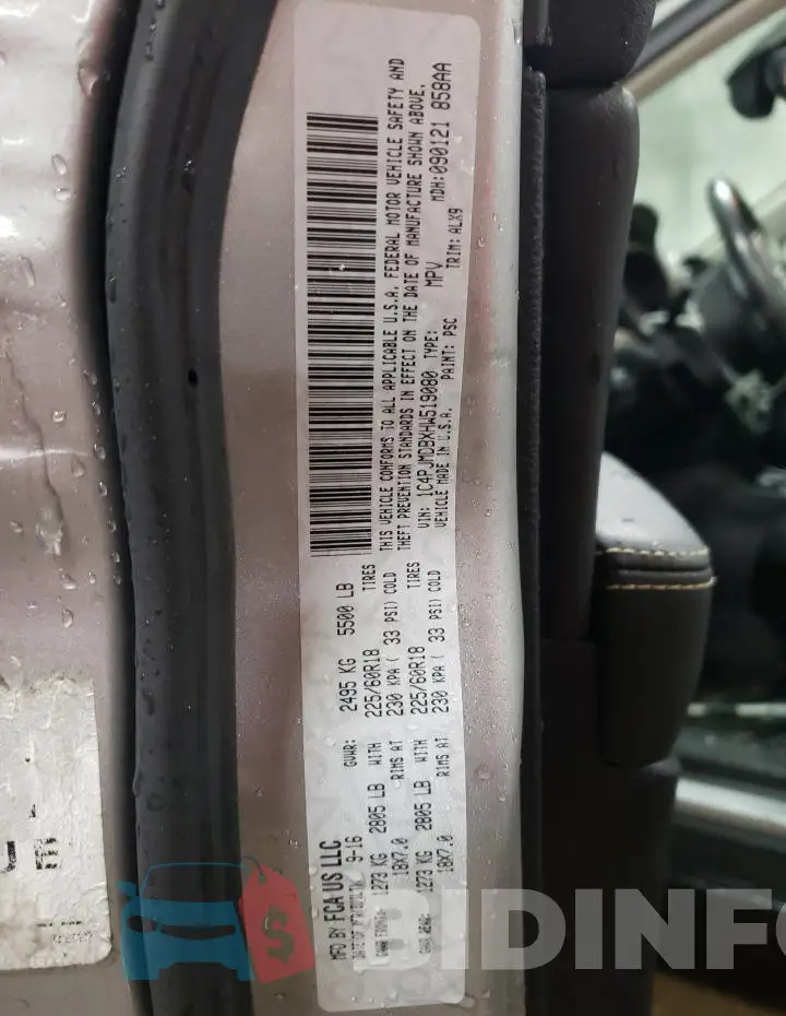 1C4PJMDBXHW519080 Photo# 12