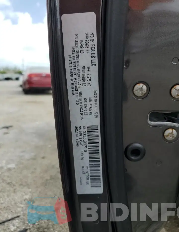2C3CDZFJ8KH652163 Photo# 12