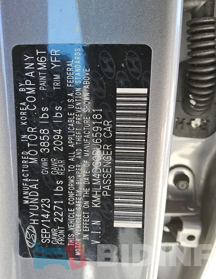 KMHLM4DG0RU659181 Photo# 13