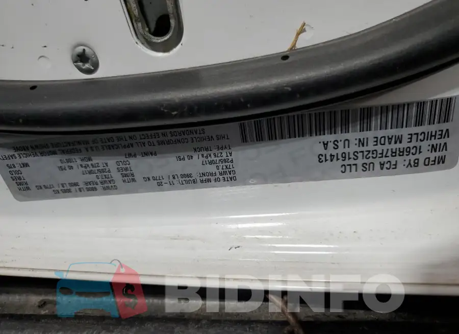 1C6RR7FG2LS161413 Photo# 13