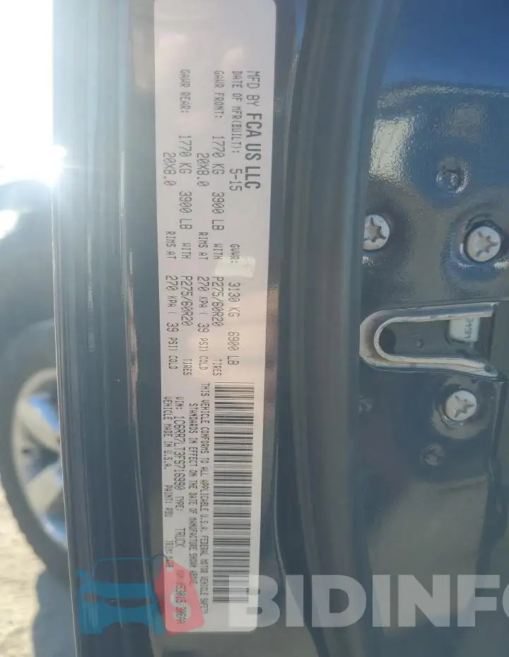 1C6RR7LT3FS716990 Photo# 12