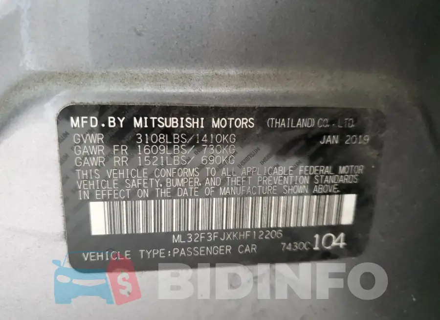 ML32F3FJXKHF12206 Photo# 12