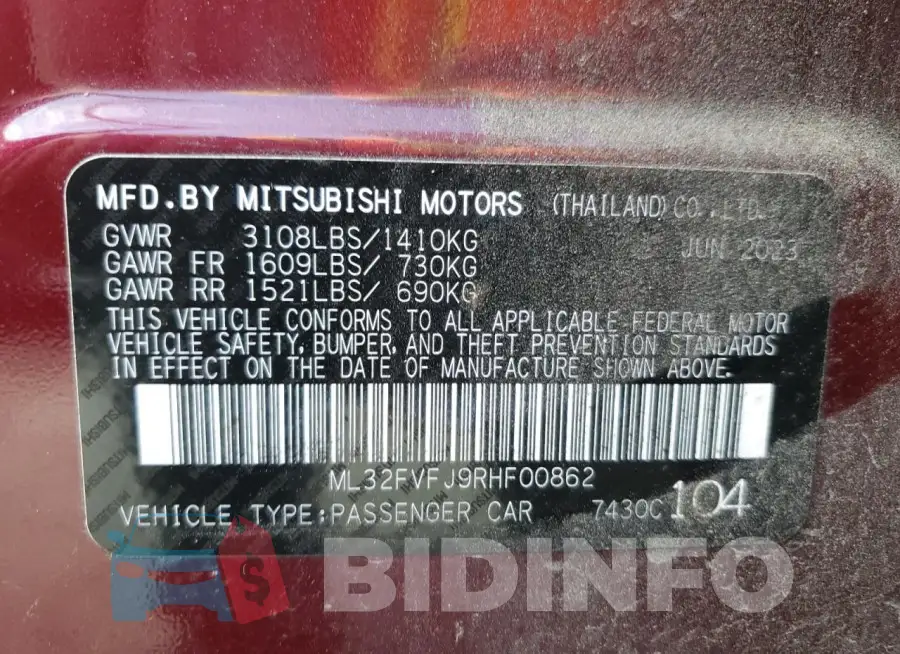 ML32FVFJ9RHF00862 Photo# 12