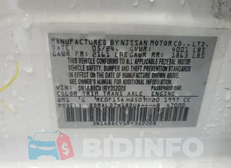 3N1AB8CV1RY352028 Photo# 13