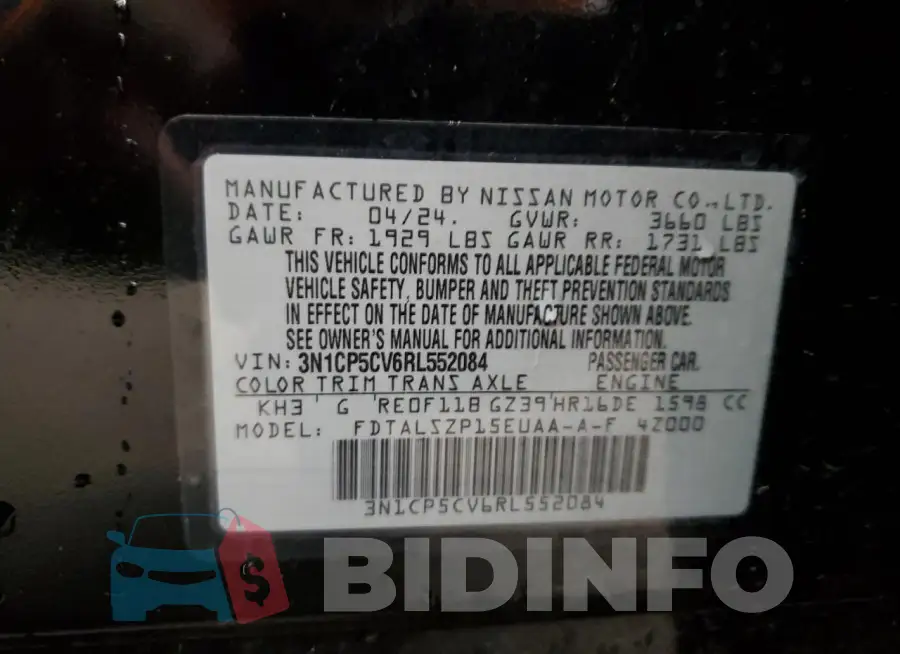 3N1CP5CV6RL552084 Photo# 13