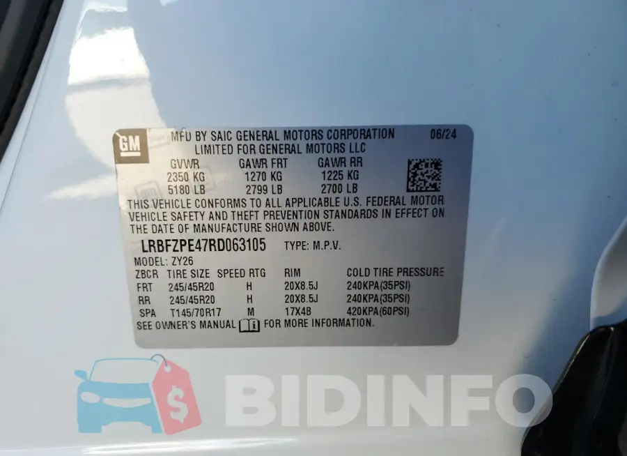 LRBFZPE47RD063105 Photo# 13