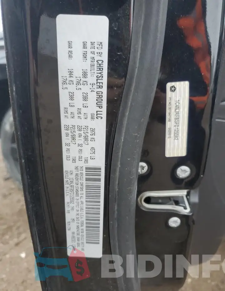 1C4NJRFB5FD125562 Photo# 13