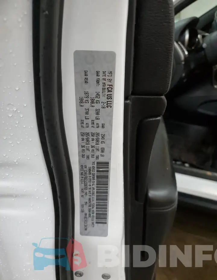 1C4RJFBG2JC298763 Photo# 13