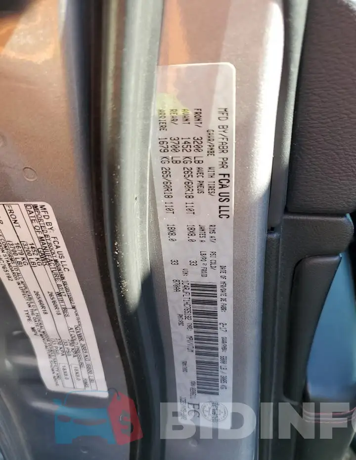 1C4RJFLT1HC765192 Photo# 12