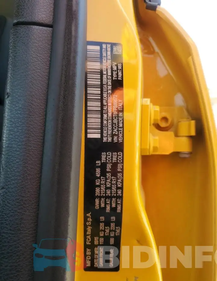 ZACCJBCT6FPB89672 Photo# 13