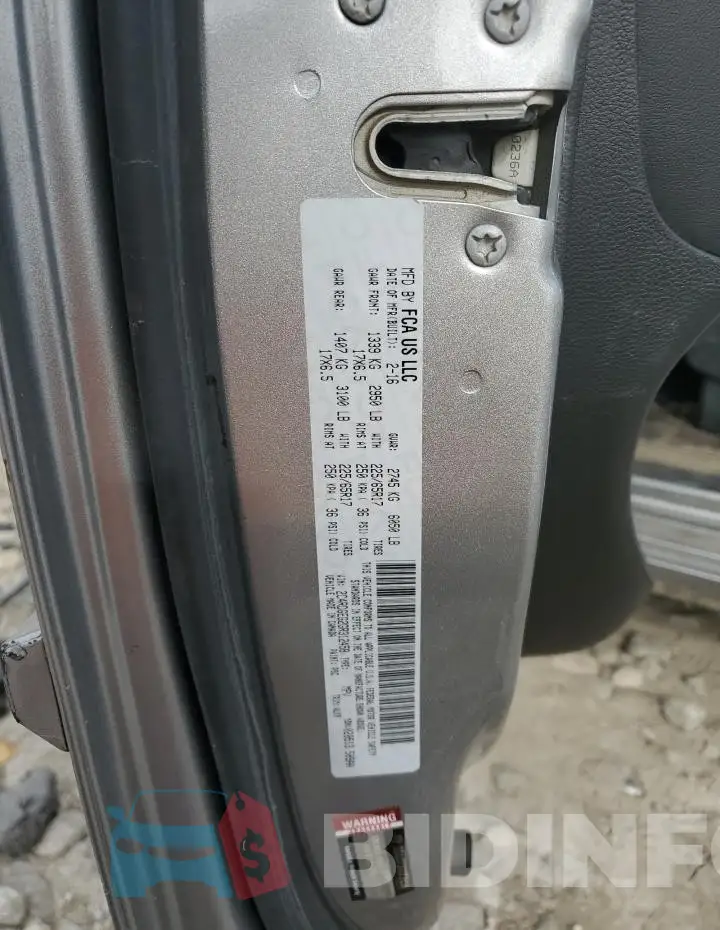 2C4RDGEG2GR312458 Photo# 13
