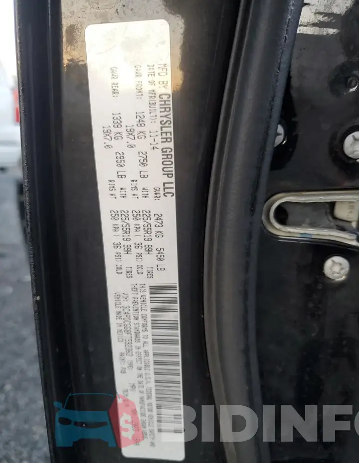3C4PDCGG8FT592363 Photo# 13