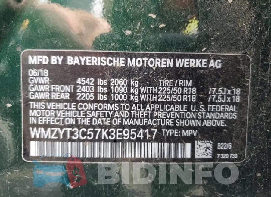 WMZYT3C57K3E95417 Photo# 13