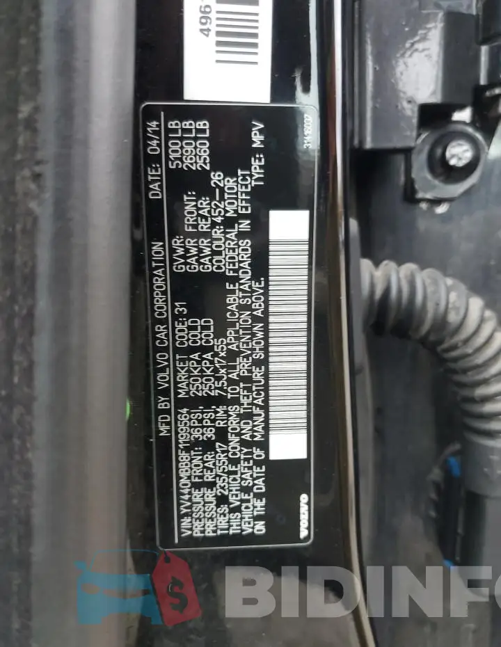 YV440MBB8F1199564 Photo# 12