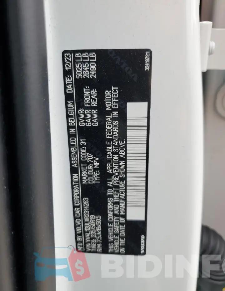 YV4L12ULXR2314263 Photo# 13