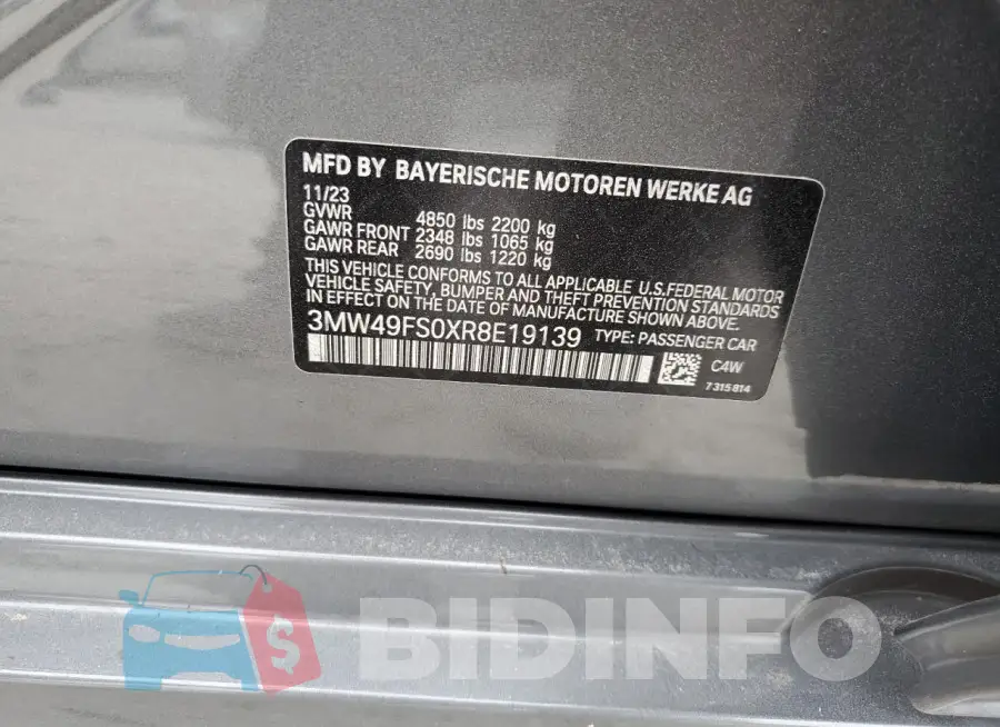 3MW49FS0XR8E19139 Photo# 12
