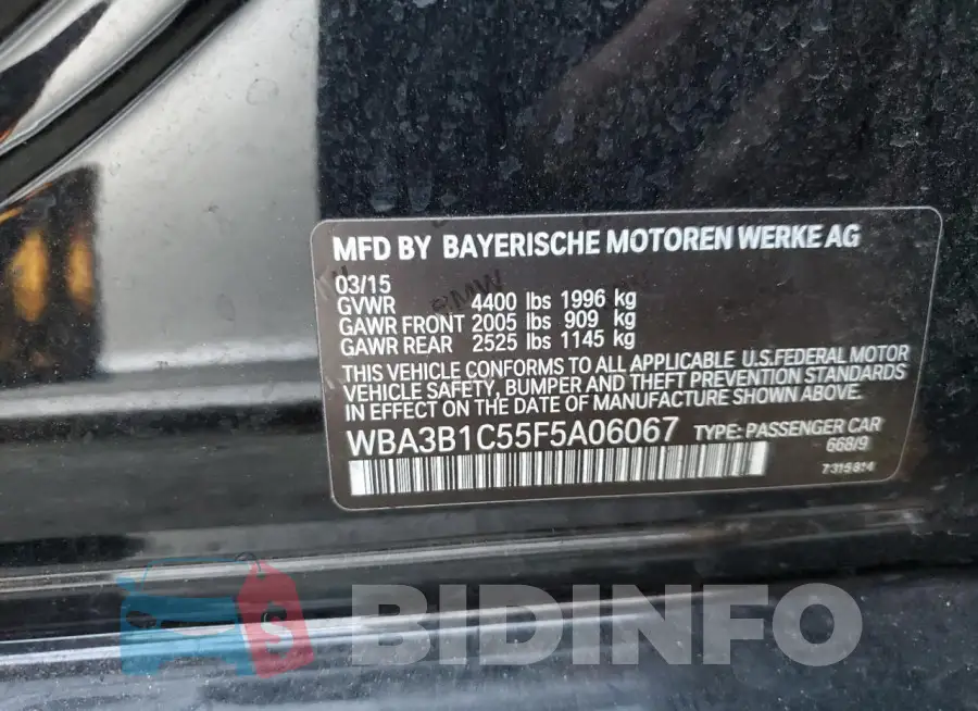 WBA3B1C55F5A06067 Photo# 12