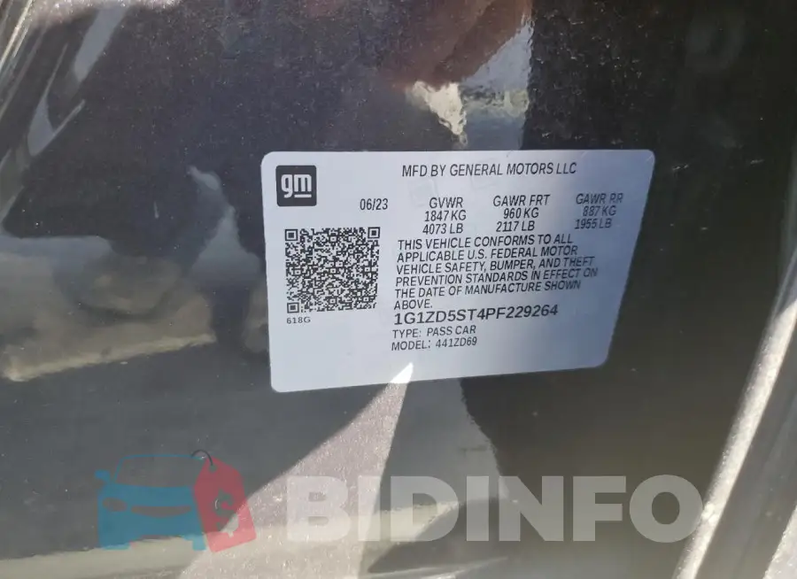 1G1ZD5ST4PF229264 Photo# 13