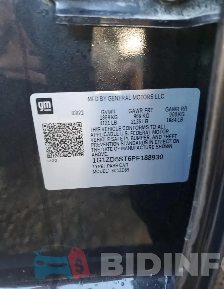 1G1ZD5ST6PF188930 Photo# 12