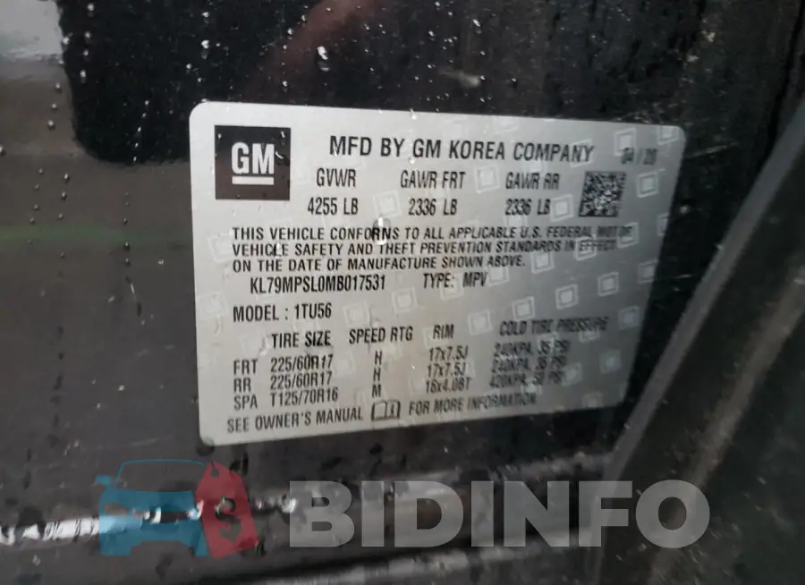 KL79MPSL0MB017531 Photo# 13