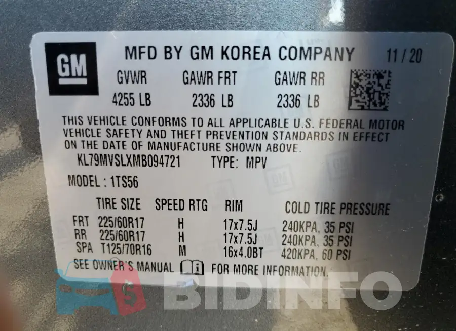 KL79MVSLXMB094721 Photo# 13