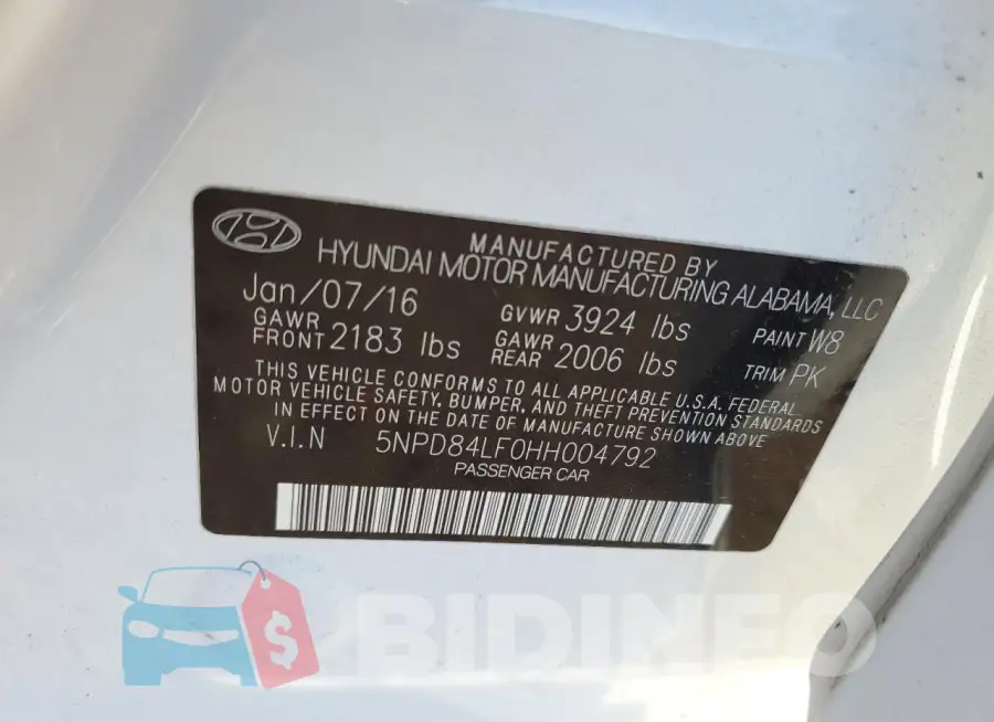 5NPD84LF0HH004792 Photo# 12