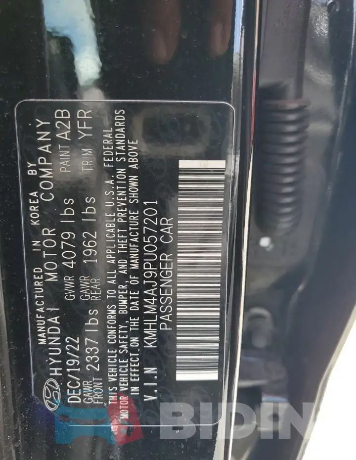 KMHLM4AJ9PU057201 Photo# 12