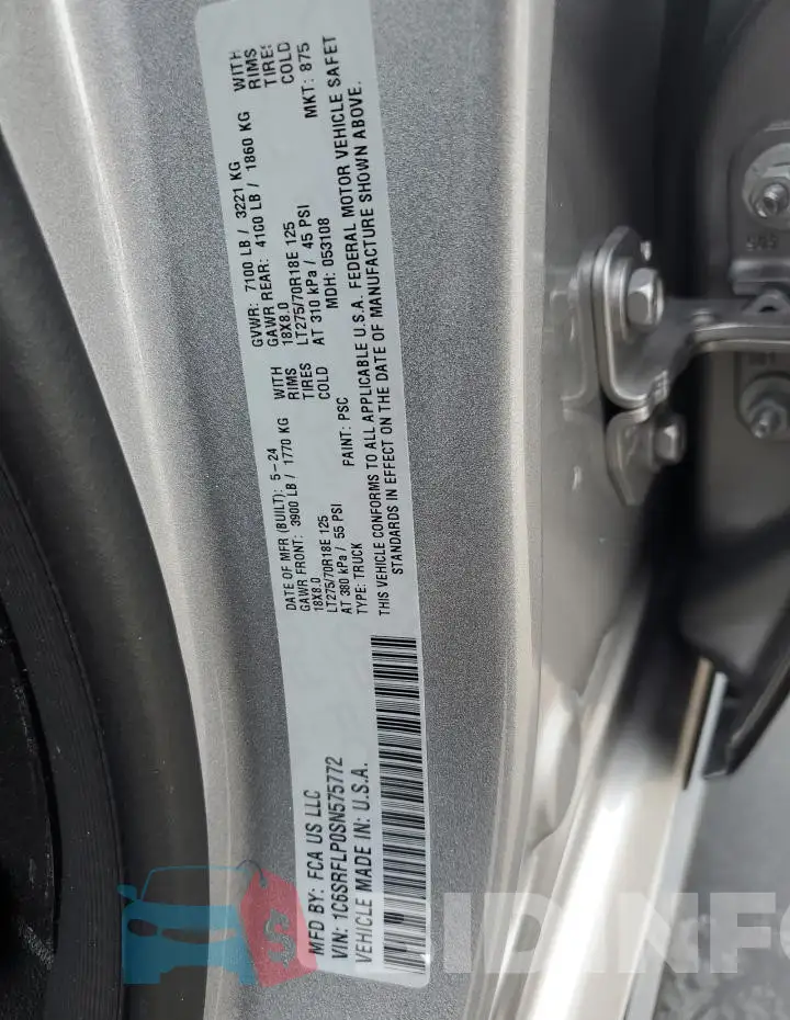 1C6SRFLP0SN575772 Photo# 12