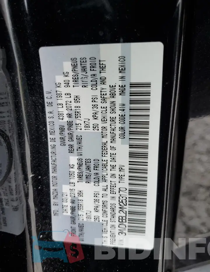 3MVDMBBL2MM253170 Photo# 12