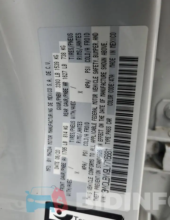 3MYDLBYV9LY716881 Photo# 12