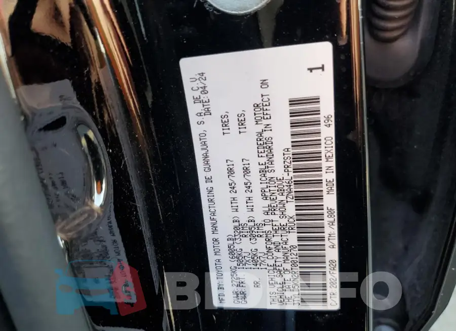 3TYLD5KN2RT001270 Photo# 13