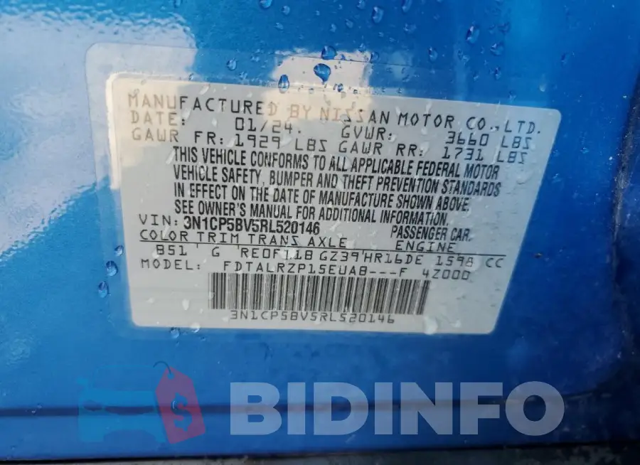 3N1CP5BV5RL520146 Photo# 13