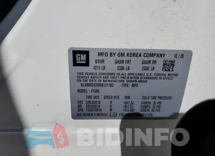 KL4MMDS28MB121102 Photo# 13