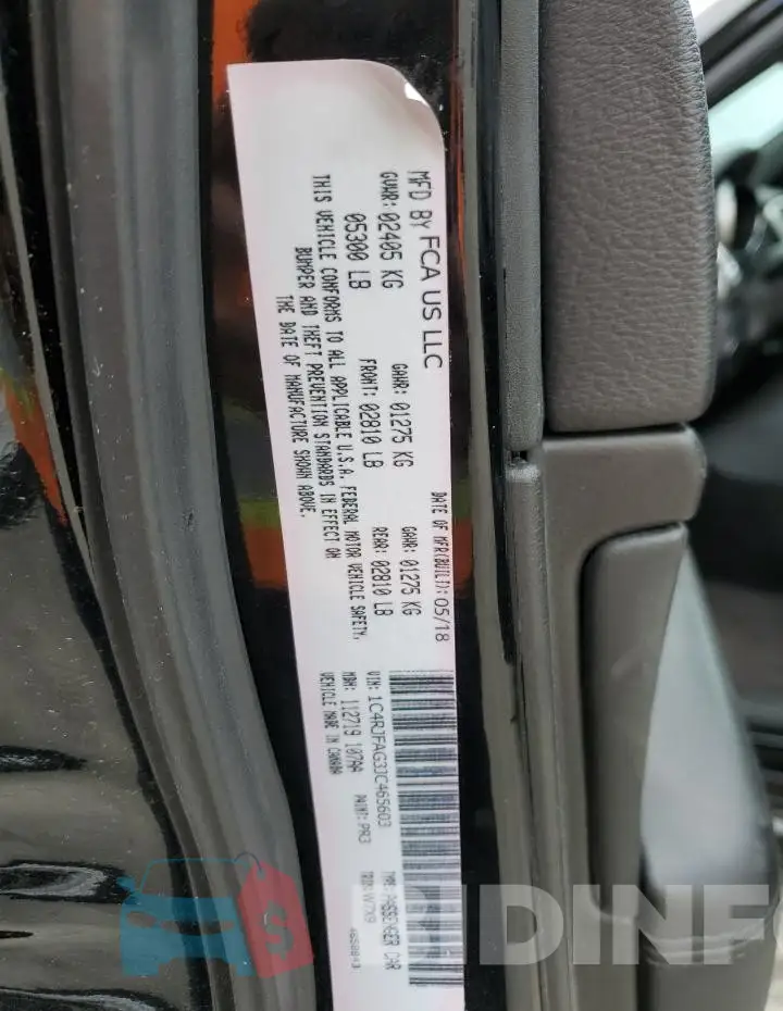 1C4RJFAG4HC894923 Photo# 13