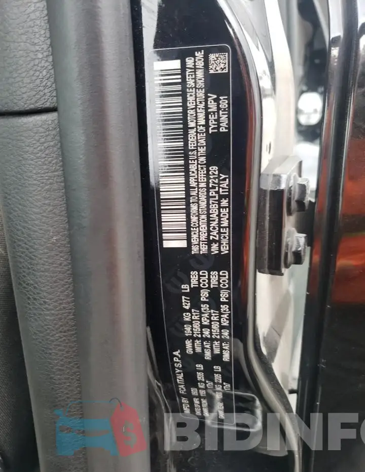 ZACNJABB7LPL72129 Photo# 13