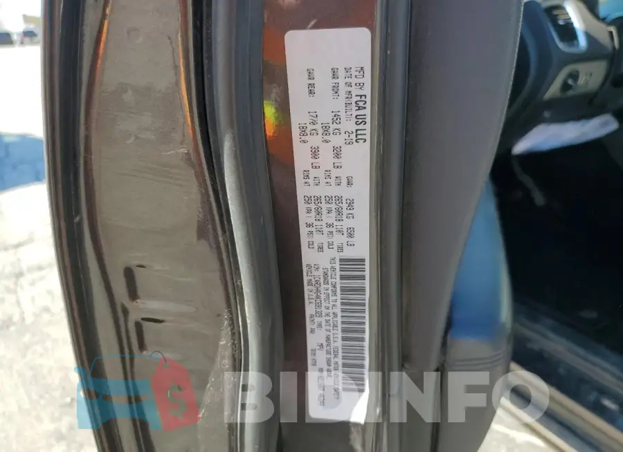 1C4RDHAG4KC691329 Photo# 13