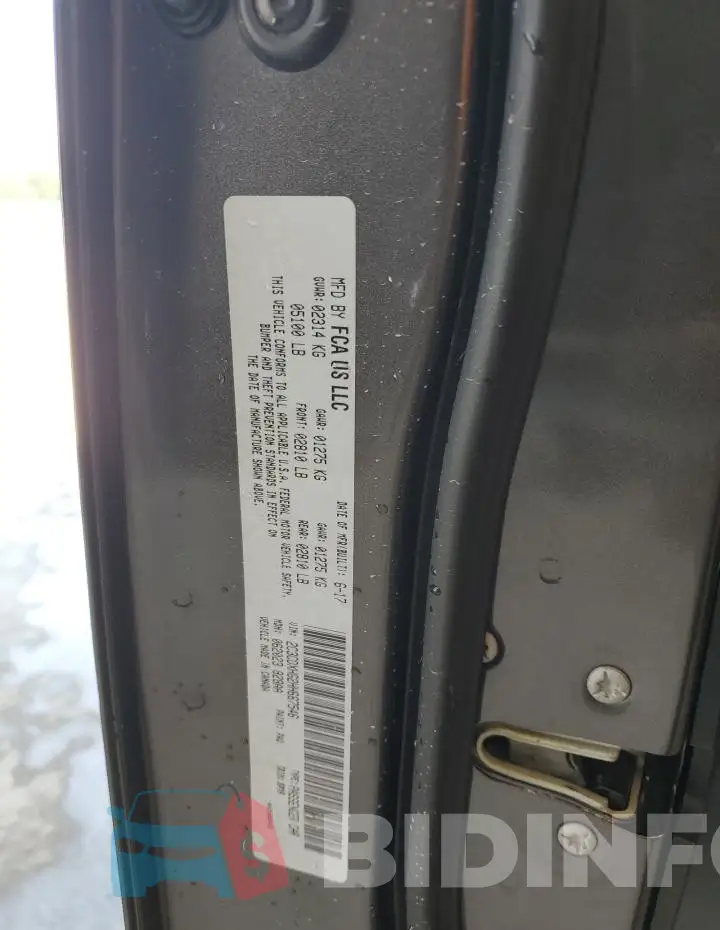 2C3CDXHG2HH667546 Photo# 12