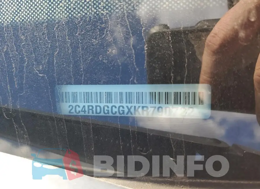 2C4RDGCGXKR790722 Photo# 12
