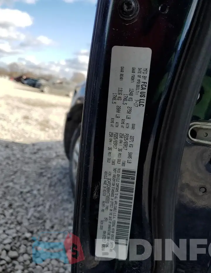 3C4PDCABXHT705553 Photo# 13