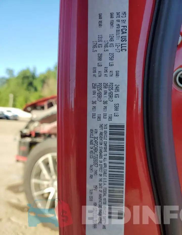3C4PDCABXJT229357 Photo# 13