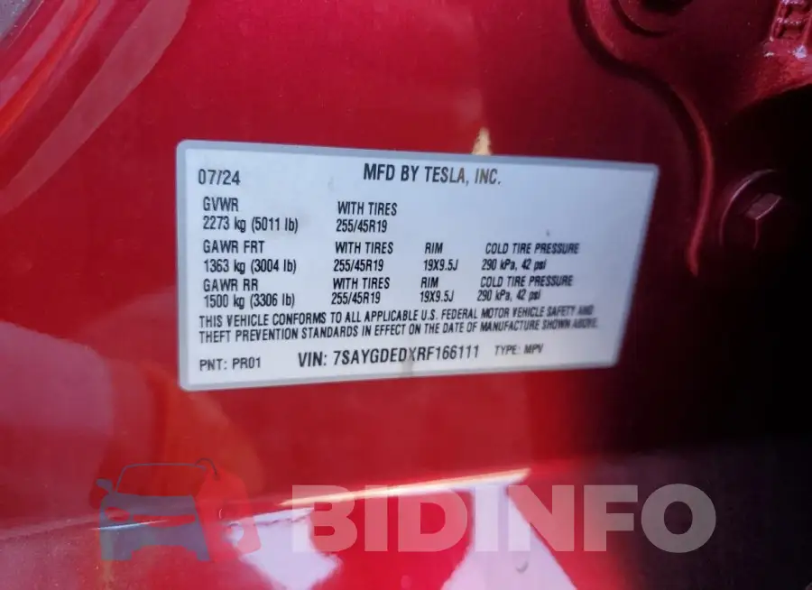 7SAYGDEDXRF166111 Photo# 13