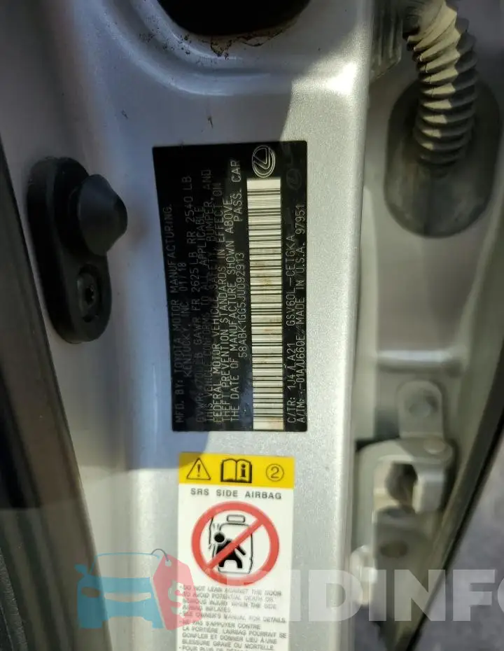 58ABK1GG5JU092913 Photo# 12