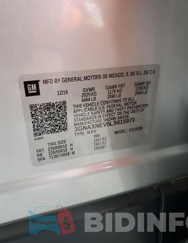 3GNAXNEV5LS615973 Photo# 13