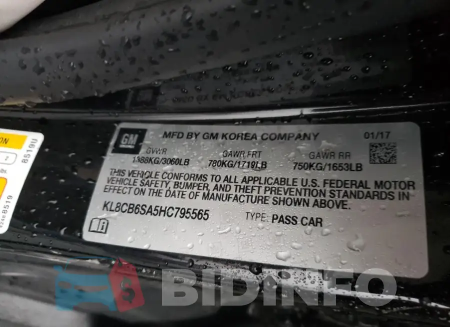KL8CB6SA5HC795565 Photo# 13