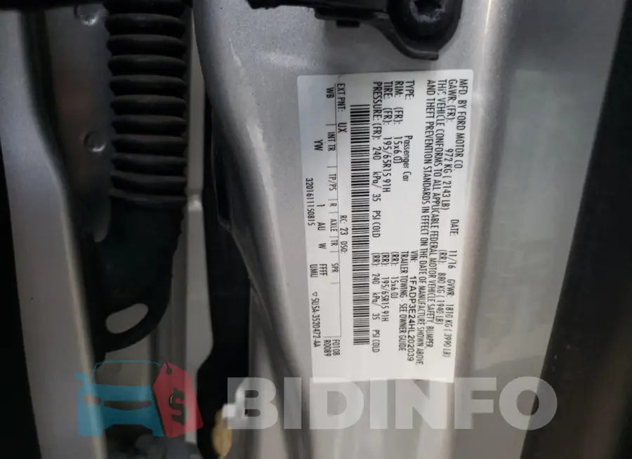 1FADP3E24HL202039 Photo# 12