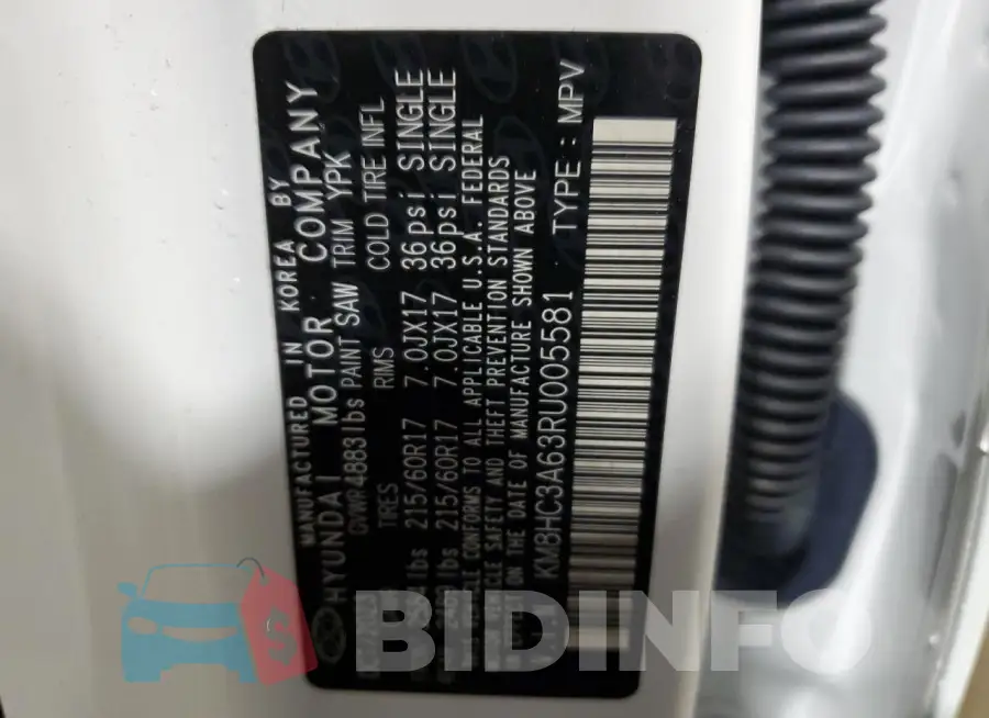 KM8HC3A63RU005581 Photo# 13